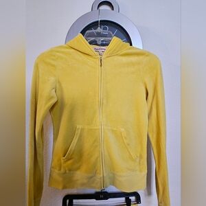 Pre-owned Juicy Couture Velour hoodie size M